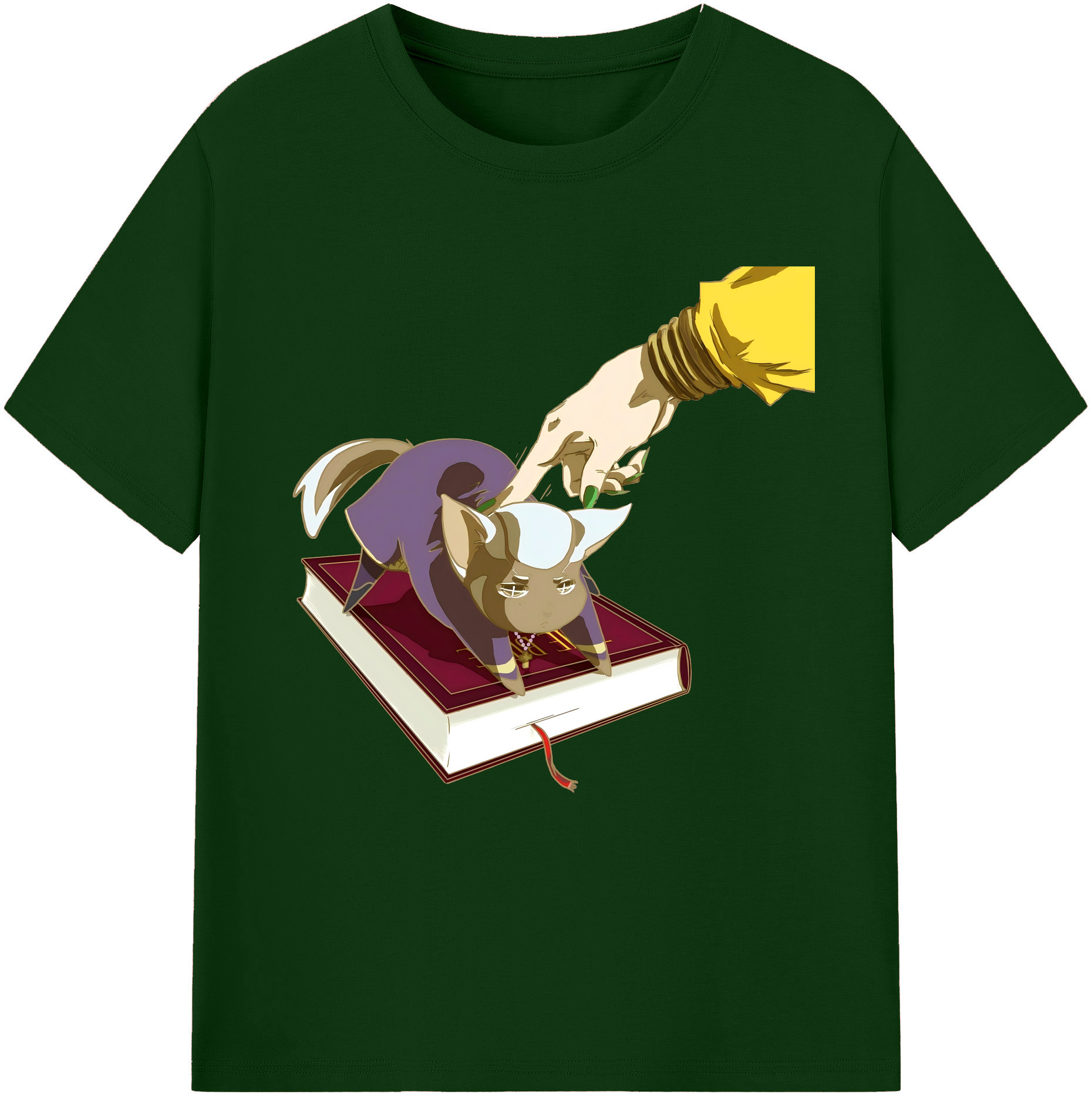 （画像用） ジョジョの奇妙な冒険 JoJo's Bizarre Adventure 綿100％半袖Tシャツ（フロントプリント）